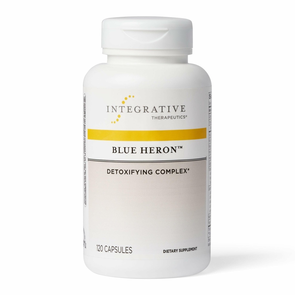 Terapéutica Integrativa Heron Azul - Suplemento Digestivo que apoya la función de colon &amp; soporte gastrointestinal* - sin lácteos - 120 cápsulas (20 piezas)