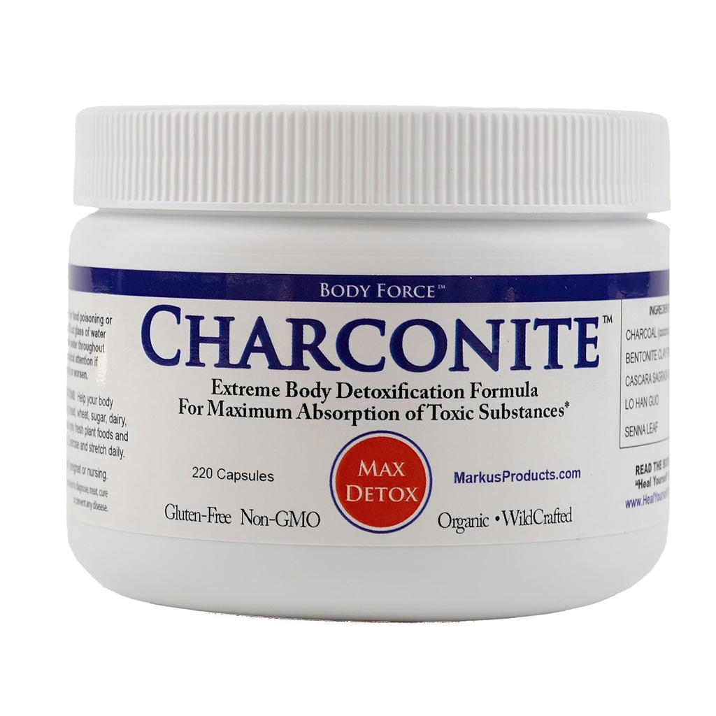 Charconite - Charcoal y bentonita Combo