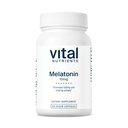 Nutrientes vitales Melatonin 10mg ← Vegan ← Suplemento del sueño para apoyar el ciclo natural del sueño del cuerpo* ¦ Gluten, Dairy, Soy Free ← 60 Capsules