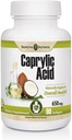 BIOACTIVE NUTRIENTS - Acid caprílico - 600mg - 100 Softgels - Suplemento para Salud Gut y Digestiva, Balanza GI, Apoyo Gastrointestinal y Salud Intestinal, Gluten Free