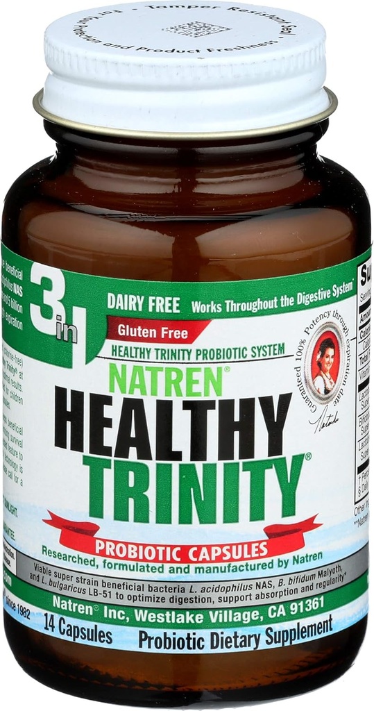 Natren sano Trinidad Capusles, 12-Count