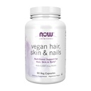 Soluciones alimentarias, cabello vegano, uñas de piel, soporte nutricional con 5000 mcg Biotina, 90 cápsulas de verduras