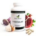M.D. Vascular - Experto Suplemento Formulado - Objetivos de Wellness Vasculares - Flujo adecuado, Números, Balance - Ajo potente, jengibre, L-Arginina, granada - 120 cápsulas (Pack de 2)