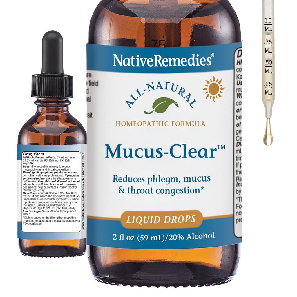 Remedios nativos Mucus-Clear