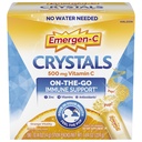 Emergen-C Crystals, On-the-Go Emergen-C Immune Support Supplement with Vitamin C, B Vitamins, Zinc y Manganese, Orange Vitality - 56 Stick Packs