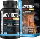 ACV Keto Suplementos, Madres Apple Sider Vinegar (1455 Mg) Pills for Metabolism and Appetite Support, THERMO ACV Keto Pills for Weight Loss and Belly Fat, Adult Slimming Capsules for Women Men