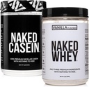 NAKED Grass Fed Protein Bundle: 1LB Casein y 1LB Vanilla Whey