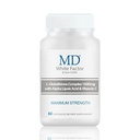 MD White Factor - Suplemento Glutathione con Antioxidantes Efectivos, Vitamina C ' Lipoic Acid Silencio (60 cápsulas)