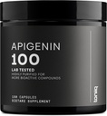 Toniiq Ultra High Strength Apigenin - 100 mg de Fórmula concentrada - 98% + altamente purificado - 180 cápsulas vegetarianas