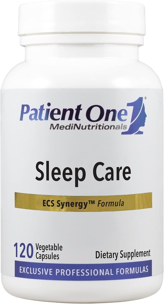 Pacientes One Sleep Care tóxico Suplemento para apoyar la transición al sueño y el sueño reparador* tóxica con manzanilla, valeriana, melatonina y más tóxico 120 cápsulas