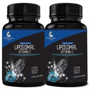 Laboratorios de investigación Liposomal Vitamina C Suplemento w / Ausorción mejorada LipoQuil-CTM  2 Fer 1 ad 240 Capsules Total Immune Support Collagen Booster ← Alta Dose Fat Soluble Vita C 1000mg Buffered ← Non GMO