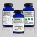 Más - Planta orgánica Fuente del suplemento de calcio con vitamina D3, k2, Magnesium Glycinate y Manganese (360 Conde) Pack de 3 Botellas