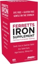 Tablas de hierro 325 mg Ferrous Fumarate 2 Pack (120 Total)