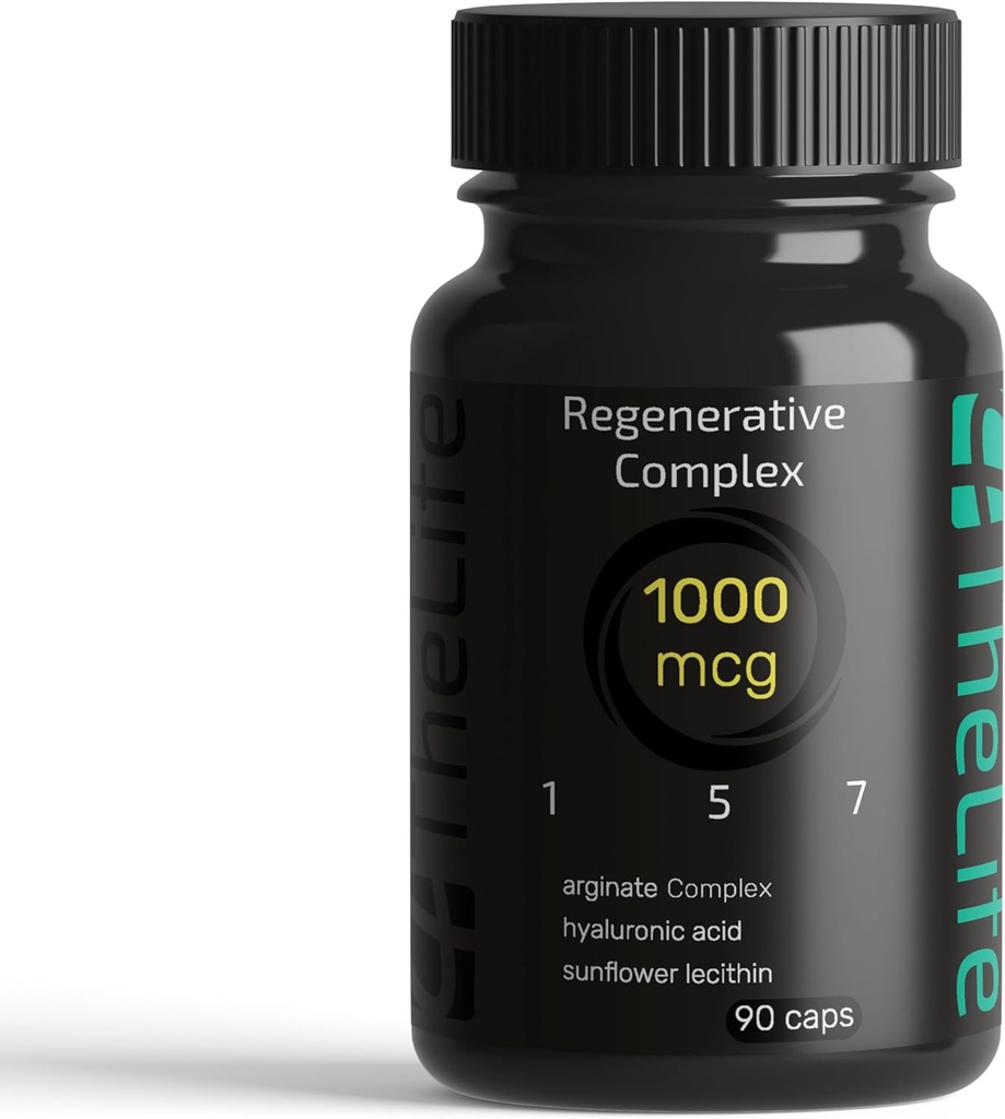 2THELIFE Nuevo Complejo Protectivo, para la recuperación más rápida y la curación de Gut, 1000mcg, Suplemento libre de gluten 90 cápsulas (1 botella)