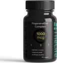 2THELIFE Nuevo Complejo Protectivo, para la recuperación más rápida y la curación de Gut, 1000mcg, Suplemento libre de gluten 90 cápsulas (1 botella)
