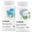 THORNE - Antioxidante Nerve Support Duo - Alfa-Lipoic Acid &amp; Acetyl-L-Carnitine Bundle - 60 Servings