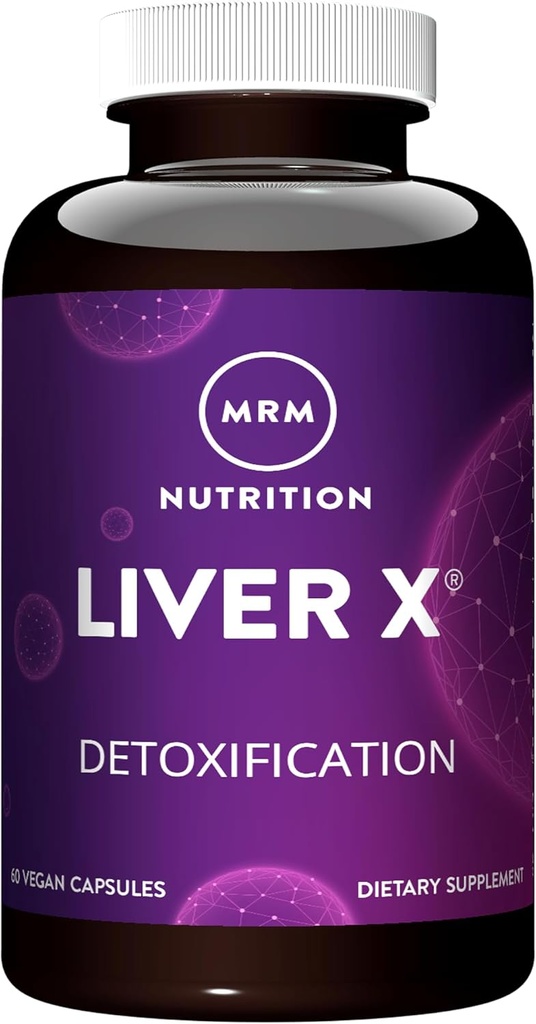 MRM Nutrition, Liver X, 60 cápsulas Vegan