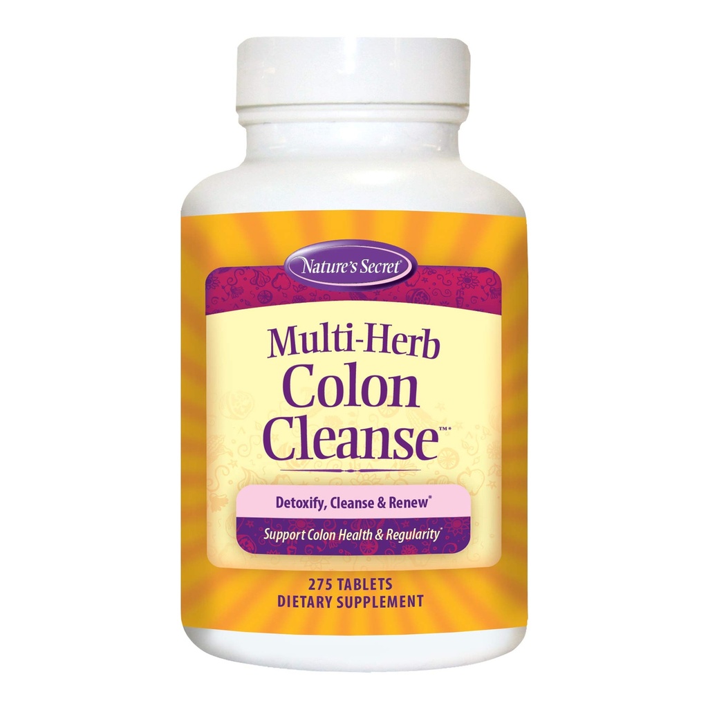 Colon Cleanse Secreto de la Naturaleza, 275 Tabletas