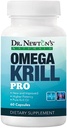 Naturales del Dr. Newton OmegaKrill Pro EPA & DHA, Omega 3, aceite de Krill Pristine – Cerebro, Juntas, Ojos - 60 Softgels