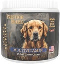 Multivitaminas, Nutrición Equilibrada para su Retriever Dorado, 90 Cuenta, Hecho en los EE.UU. con Real Bacon