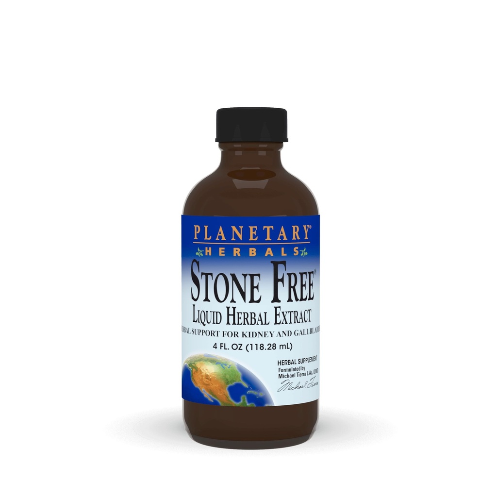 Herbals planetarios: Stone Free 4 oz. Liquid