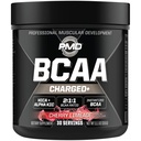 PMD Sports BCAA Charged Delicious Amino Acid Drink Mix for Performance, Recovery, Endurance and Hydration - Increase Muscle Function for Workout and Daily Energy – Cherry Limeade (30 Servings)