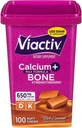 Viactiv Max Formula Calcium +Vitamin D3 Supplement for Bone Health, Rich Caramel, 100 Soft Chews
