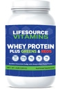 LifeSource Vitamins Whey Plus Greens & Reds Phyto Foods (4 libras)