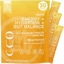 Revive Gut Health Drink Mix TorturaApple Sider Vinegar Prebióticos,Probióticos Gut Health for Women &amp; Hombres sometidosCafé verde,Guarana AnteriorSupports Digestive Health, Energy & Hydration PreviousMango Passionfruit,30 Servings