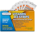 Vitamina D3 Strips 30 Pack Anterior 2000 IU Oral Dissolvable D3 Vitamin Strips ← Peppermint Flavor Melts on Your Tongue in 30 Seconds peru Boost Immunity ' Enhance Mental Focus with Vitamin D3 2000
