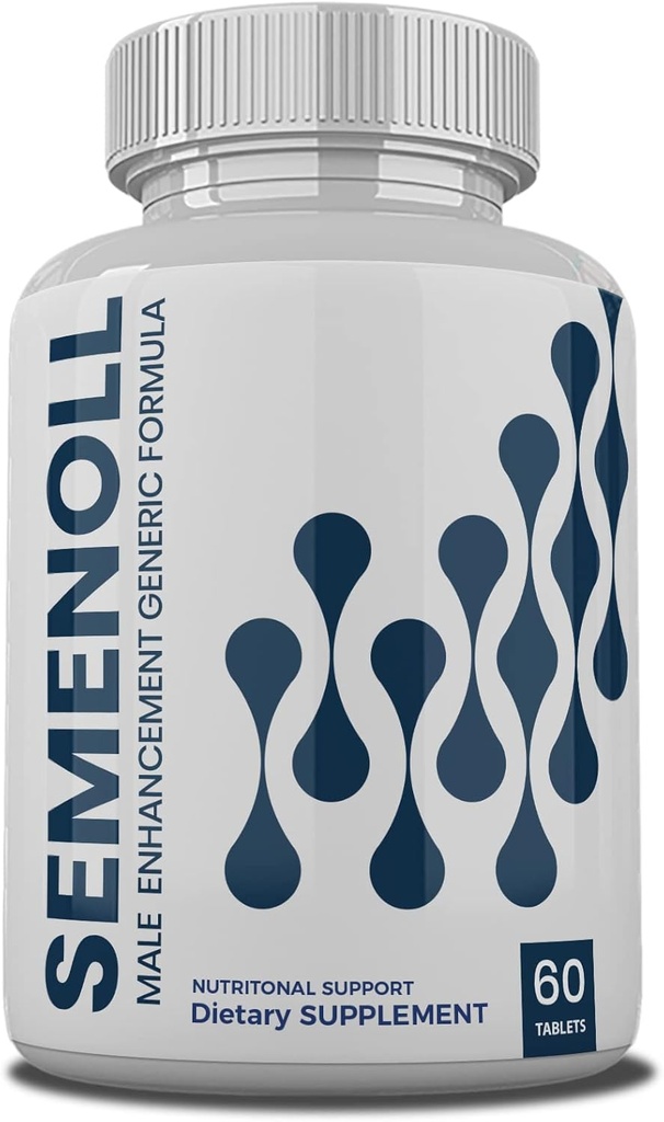 Zonata (1 Pack) Semenoll Male Performance Formula, Semenoll Pills para Hombres, 60 Cuenta