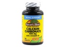 Carbonato de calcio Blend de la naturaleza 600 mg con D3 400 UI 100 Tabletas,(Pack of 1), 079854016819