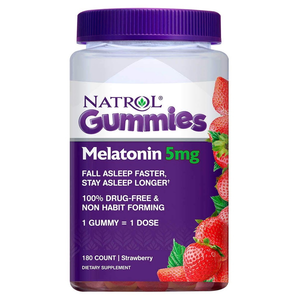 Natrol Melatonina 5 mg 180 Gummies