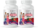 BariatricPal All-in-ONE Multivitamina Chewable con Citrato de Calcio & Iron - Berry mixto ( Suministro de 60 días)