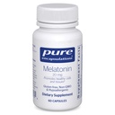 Pure Encapsulations Melatonin 20 mg - Not Intended for Sleep Support - for Immune System " Healthy Cells - 99,5% Purity Melatonin - Gluten Free " Non-GMO - 60 cápsulas