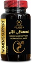 Menopause Supplements for Women - Black Cohosh Extract, Helps Alleviate Hot Flashes, Night Sweats, & Mood, Menopause Supplements for Women - 1 Bottle 60 Capsules
