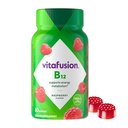 Vitafusion B12 Gummy Vitaminas, Delicious Raspberry Flavor, 60ct (30 Day Supply)