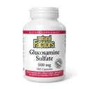 Factores naturales, Sulfato de Glucosamina, soporta movilidad conjunta saludable, cartílago y tejido conectivo, 180 cápsulas