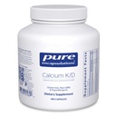 Pure Encapsulations Calcium K/D tención Suplemento para Bone Strength, Immune System, Colon y Cardiovascular Health*  180 Capsules
