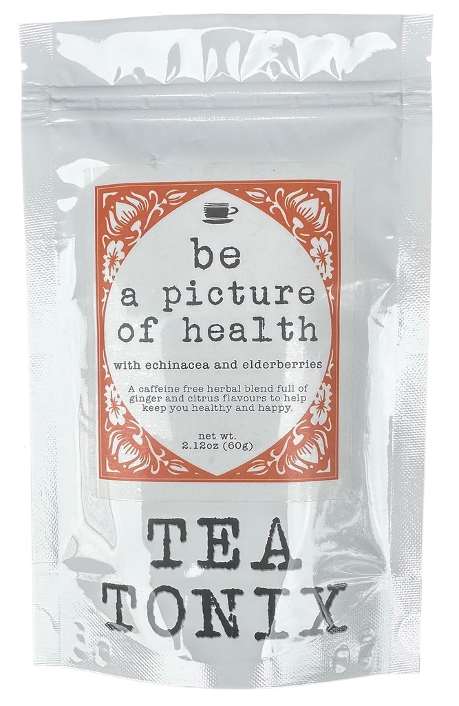 Ser una imagen del té de la salud con Echinacea, Elderberries y Ginger 60g (2.12oz) - para una mejor salud y para ayudarle a atravesar la temporada fría