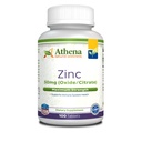 Athena - Suplemento Zinc Tablets 50mg - Oxide/Citrate - 100 Coated Tablets