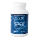 BRAINMD Dr Amen Atención Soporte - 90 Capsules - Promueve el Focus Mental & Impulse Control - Gluten Gratis - 30 Servimientos