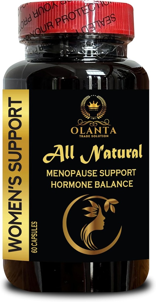 MENOPAUSE SUPPORT SUPPLEMENT - Helps Maintain Hormone Balance Well-Being for Women, Beat thistle suplemento, trans-resveratrol suplemento, dong quai menopause - 1 Bottle 60 cápsulas