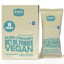 BUBS Naturals MCT Oil Powder Packets - Medium Chain Triglycerides - Keto Vegan &amp; Paleo Friendly - Healthy Coconut Fats + Low Carb - Dairy-Free Energy Source - incluye 14 Travel Packets