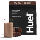 Huel Vegan Protein Powder ← Chocolate Fudge Brownie ← Nutrición completa tención 20g Protein Powder ← 100% Plant-Based tención 27 Vitaminas &amp; Minerals, Gluten Free, Non-GMO, Lactose Free ← 26 Servings