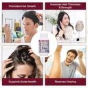 Vita Green Ultimate Bundle - Vita Hair (90 Capsules) & Reishi Mushroom Lingzhi (72 cápsulas) & Turquía Tail Essence (60)