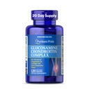 Complejo de condroitina de Glucosamina Pride de Puritan para Mujeres y Hombres, Suplemento dietético para la salud conjunta, 120 cápsulas de liberación rápida