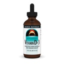 Fuente Naturals Vitamina D-3 Liquid Drops 2000 iu Supports Bone & Immune Health* - 2 Fluid oz