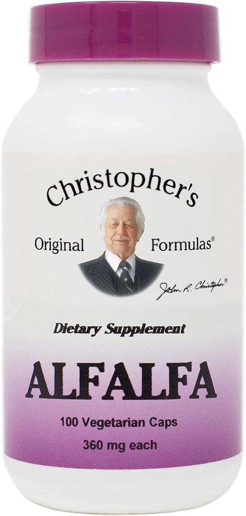 CHRISTOPHER ORIGINAL FORMULAS Single Herb Alfalfa 100 VEGIC