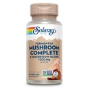 SOLARAY Mushroom fermentado completo - Chaga orgánica, Reishi, Shiitake, Cordyceps, Turquía Tail Mushroom y Lions Mane suplemento cápsulas - 8 Mushroom Suplemento - Non-GMO, 30 Servimientos, 60 VegCaps